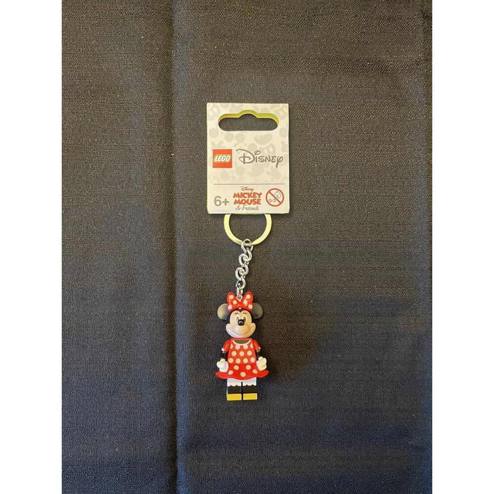 LEGO Disney MINNIE MOUSE KEYCHAIN NEW